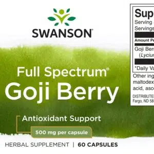 Swanson Goji Berry kapszula - 60 Swanson Goji Berry kapszula - 60