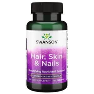 Swanson Haj, bőr, köröm komplex multivitamin tabletta - 60db