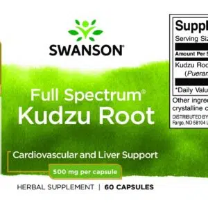 Swanson Kudzu Root 500mg kapszula - 60