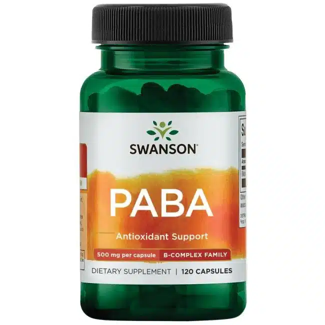 Swanson PABA étrend kiegészítő kapszula - 120db Swanson PABA étrend kiegészítő kapszula - 120db
