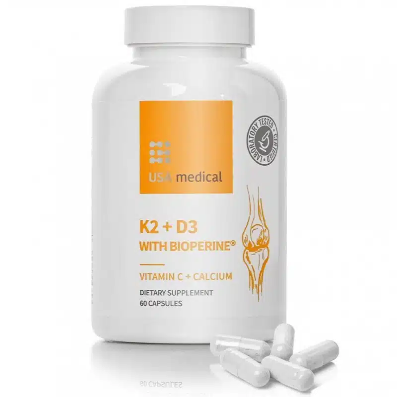 USA Medical K2+D3 C-vitaminnal kapszula - 60db USA Medical K2+D3 C-vitaminnal kapszula - 60db