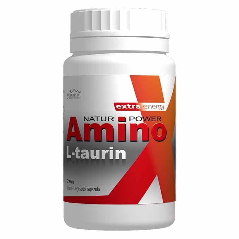Vita Crystal Amino L-Taurin kapszula - 250db Vita Crystal Amino L-Taurin kapszula - 250db