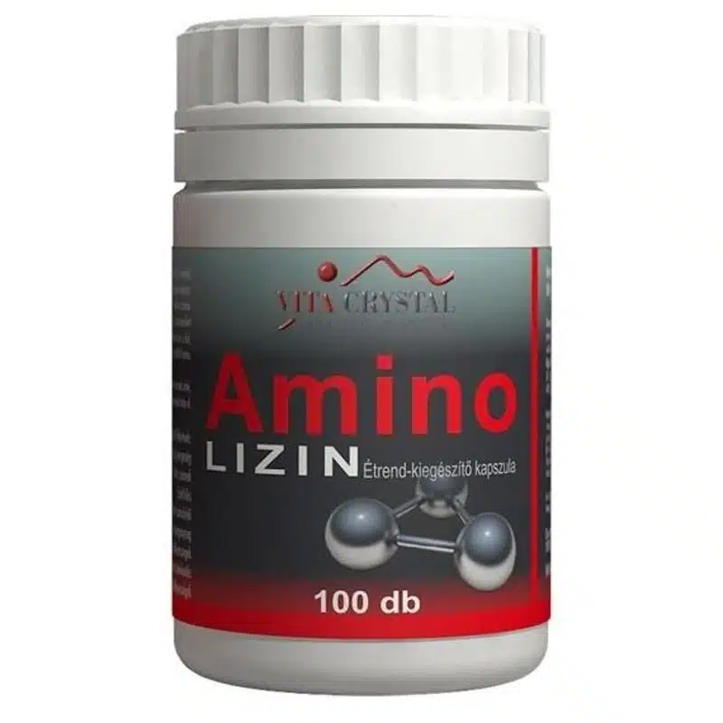 Vita Crystal Amino Lizin kapszula - 100db Vita Crystal Amino Lizin kapszula - 100db
