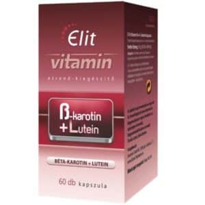 Vita Crystal E-lit Vitamin - Béta-Karotin + Lutein kapszula - 60db