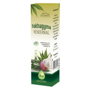 Vita Crystal Fokhagymaolaj csepp - Kendermag - 20ml