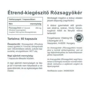 Vitaking Aranygyökér - Rhodiola Rosea kapszula Vitaking Aranygyökér - Rhodiola Rosea kapszula