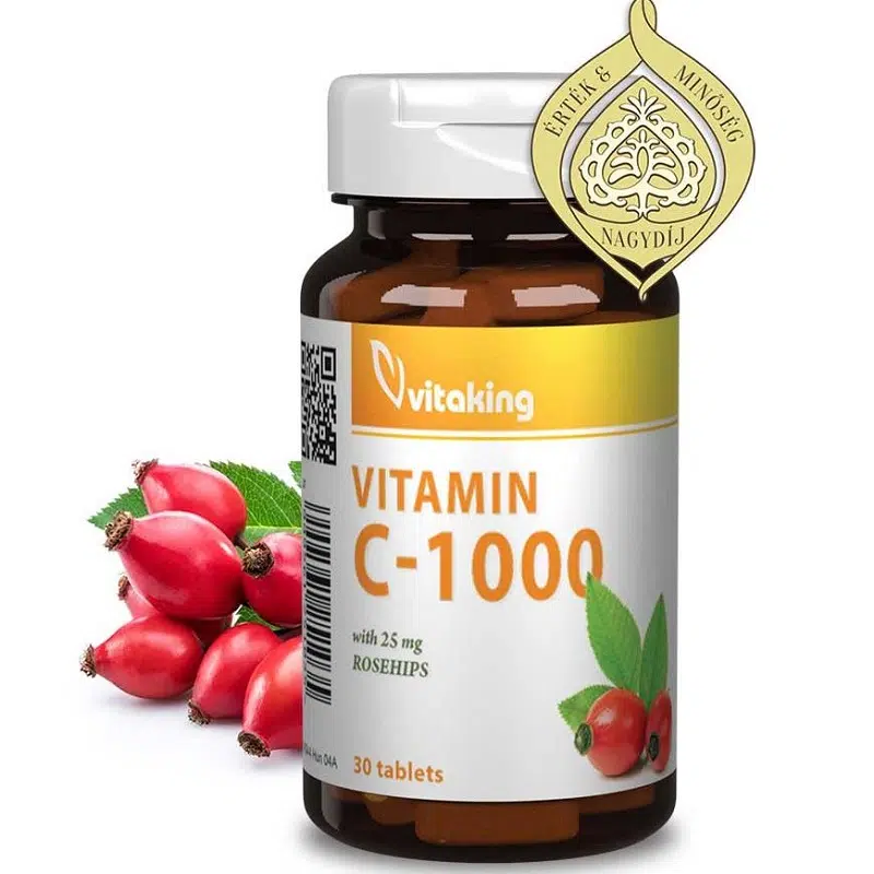 Vitaking C-vitamin 1000mg tabletta - 30db Vitaking C-vitamin 1000mg tabletta - 30db