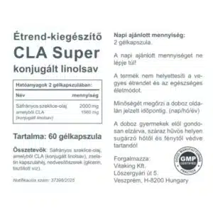 Vitaking CLA Super gélkapszula