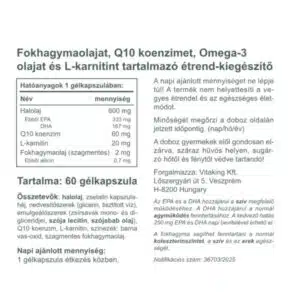 Vitaking Cardiolic Formula gélkapszula - 60