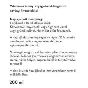 Vitaking Echinax szirup - 200ml - Image 3