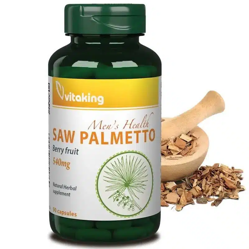 Vitaking Saw Palmetto (Fűrészpálma, Szabalpálma, Törpepálma) kapszula - 90db Vitaking Saw Palmetto (Fűrészpálma, Szabalpálma, Törpepálma) kapszula - 90db