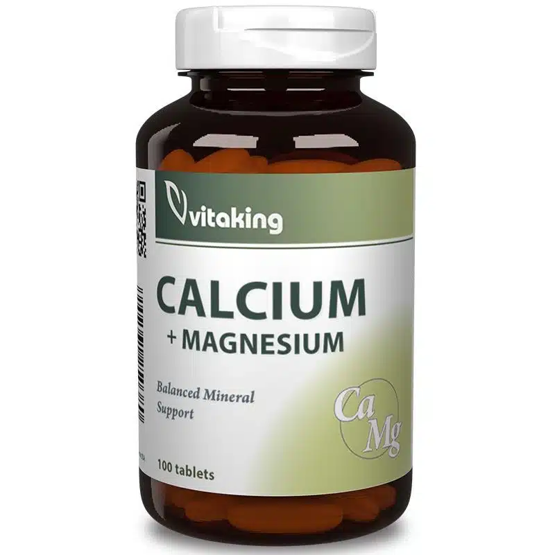 Vitaking Kalcium + Magnézium tabletta - 100db Vitaking Kalcium + Magnézium tabletta - 100db