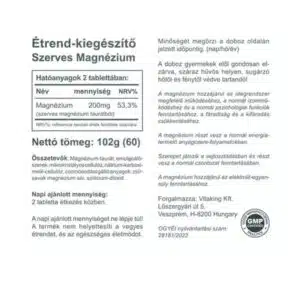 Vitaking Magnézium Taurát tabletta - 60 Vitaking Magnézium Taurát tabletta - 60