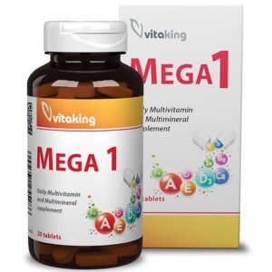Vitaking Mega-1 új összetételű dobozos multivitamin - 30db