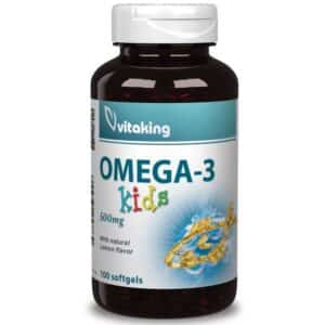 Vitaking Omega-3 Kids gélkapszula - 100db