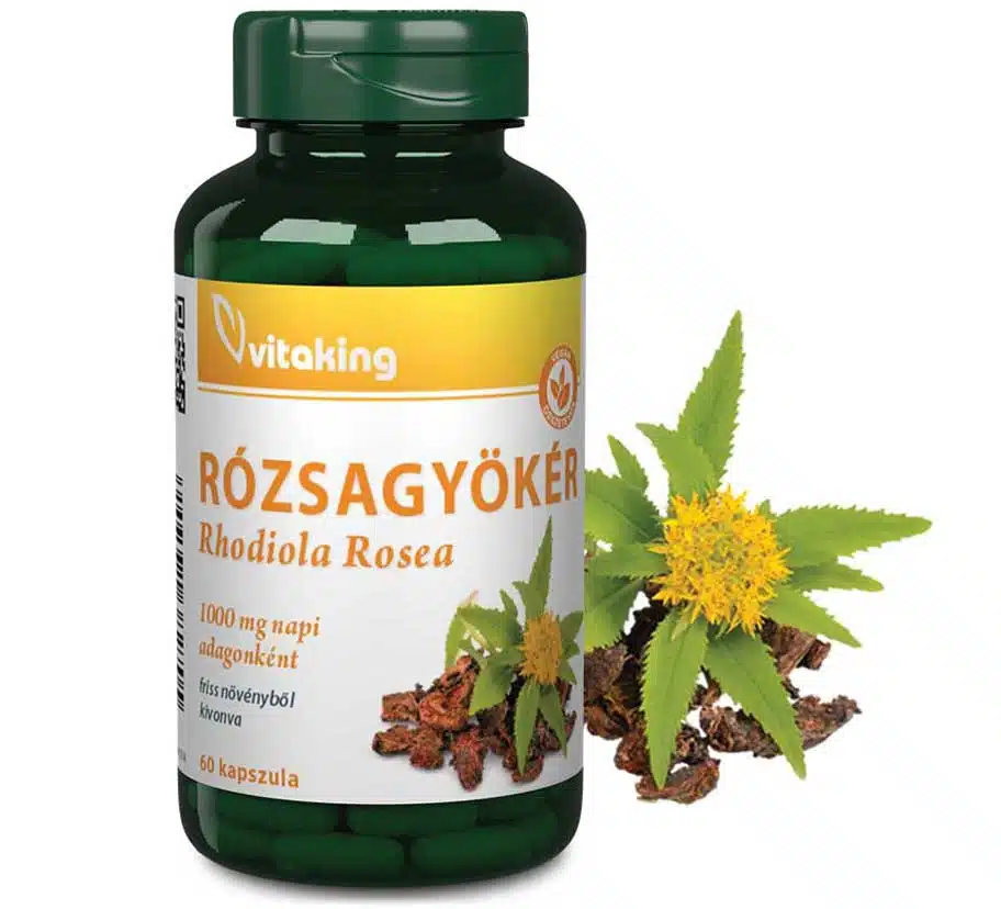 Vitaking Rózsagyökér (Rhodiola Rosea) kapszula - 60db Vitaking Rózsagyökér (Rhodiola Rosea) kapszula - 60db