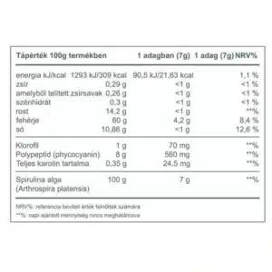 Vitaking Spirulina alga por - 250g - Image 4 Vitaking Spirulina alga por - 250g - Image 4