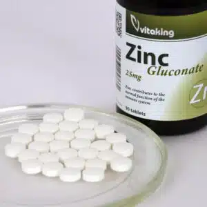 Vitaking Cink Gluconate 25mg tabletta - 90db