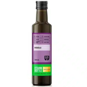 Vitamin Bottle Mákolaj hidegen sajtolt olaj - 100ml