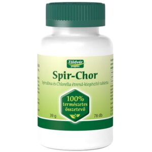 Viva Natura-Zöldvér 100%-os Spir-Chor tabletta - 60+18db