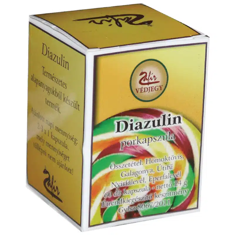 Zafir diazulin porkapszula - 60db Zafir diazulin porkapszula - 60db