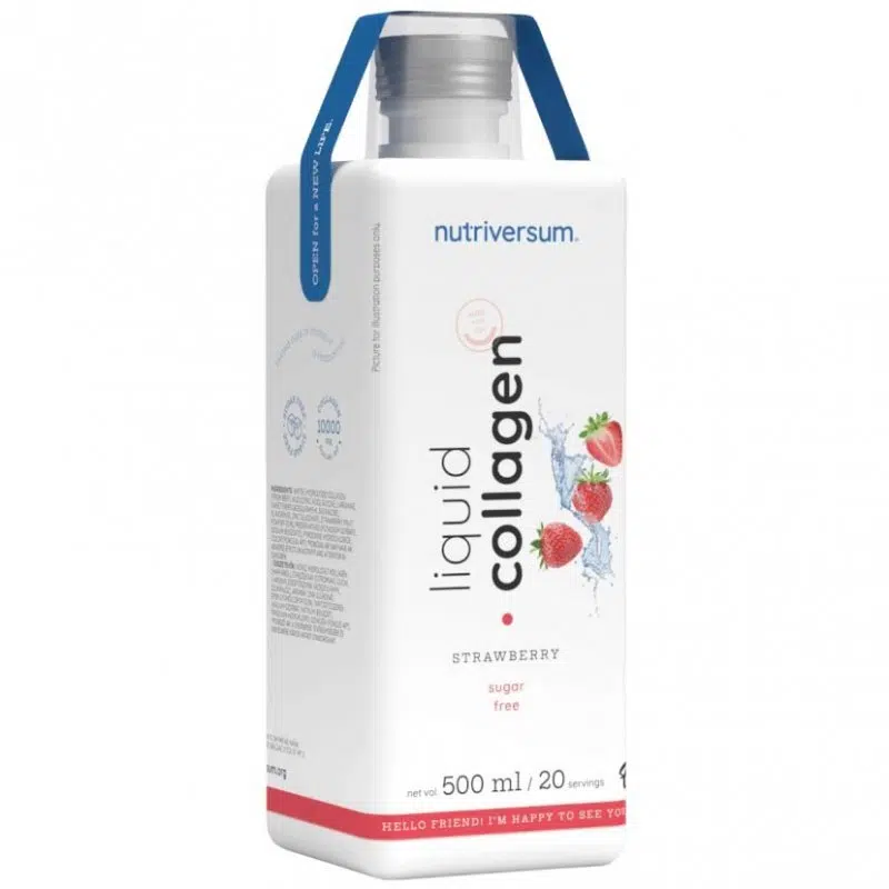 Nutriversum FLOW Collagen liquid 10.000 mg Sugar Free eper ital – 500ml Nutriversum FLOW Collagen liquid 10.000 mg Sugar Free eper ital – 500ml