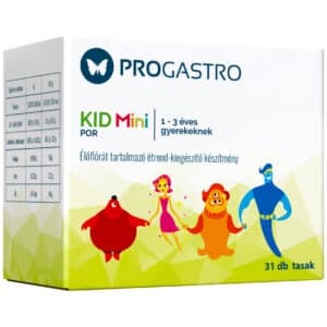 Progastro Kid Mini élőflórát tartalmazó italpor 1-3 éves gyermekeknek - 31db