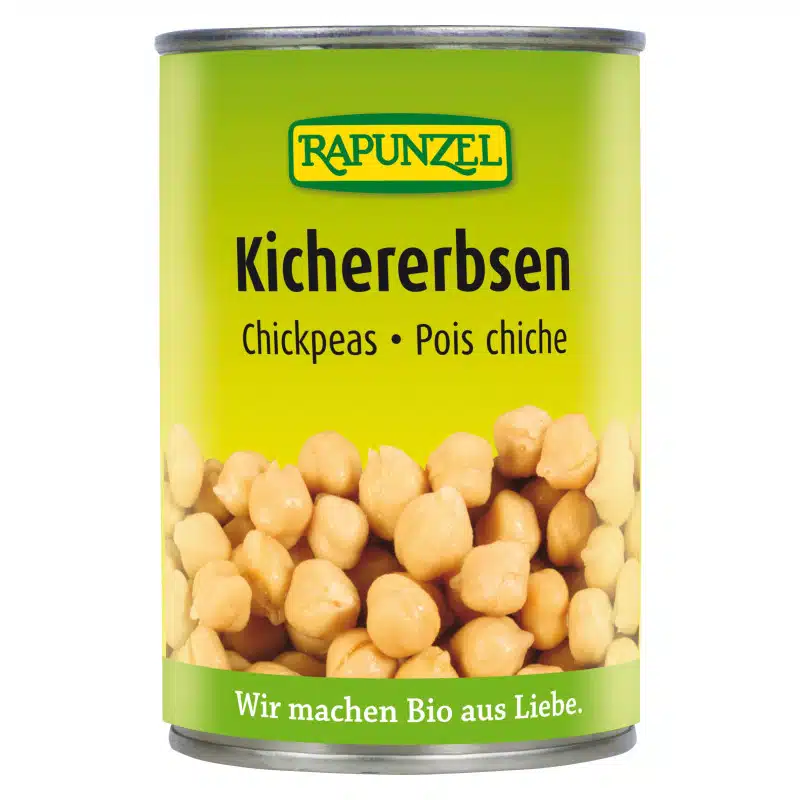 Rapunzel BIO Csicseriborsó sós lében - 400g Rapunzel BIO Csicseriborsó sós lében - 400g