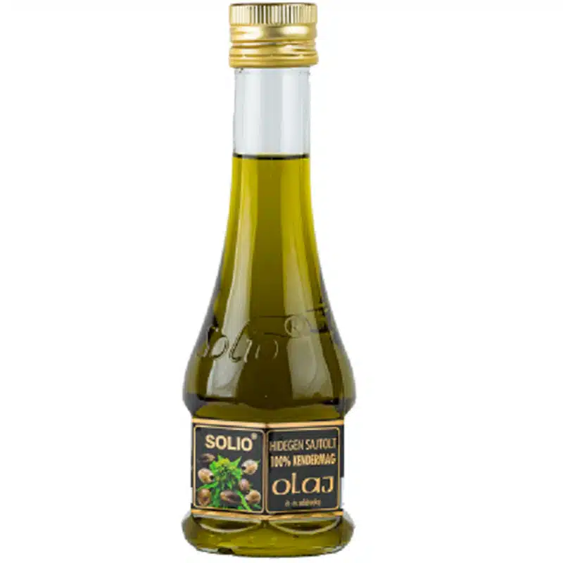 Solio Hidegen sajtolt kendermag olaj - 200 ml Solio Hidegen sajtolt kendermag olaj - 200 ml