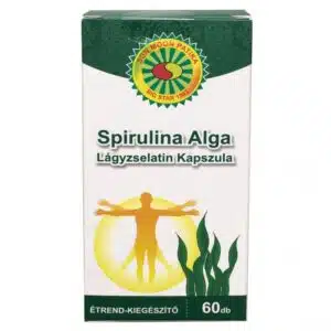 Sun Moon Spirulina alga lágyzselatin kapszula - 60db