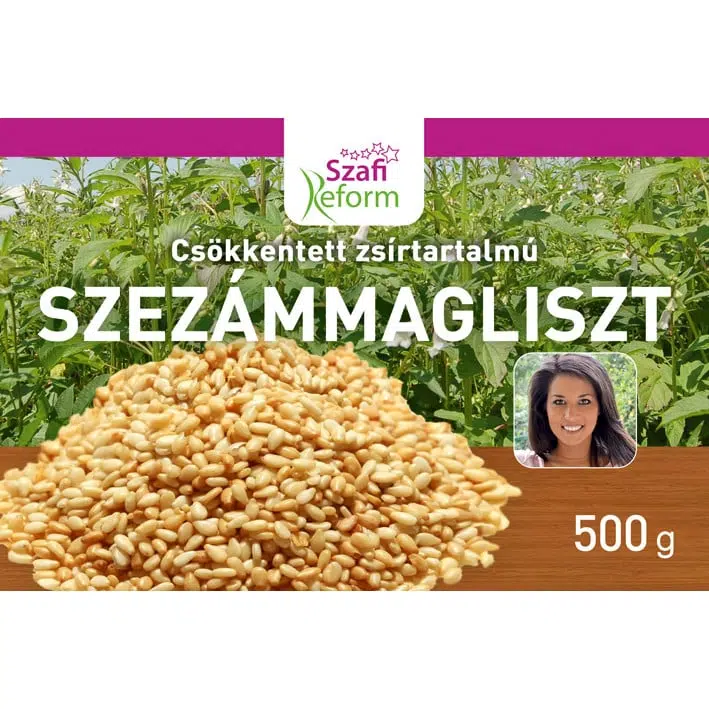 Szafi Reform zsírtalanított szezámmagliszt - 500g Szafi Reform zsírtalanított szezámmagliszt - 500g