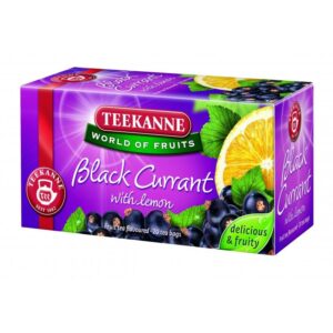 Teekanne feketeribizli tea citrommal - 20 filter