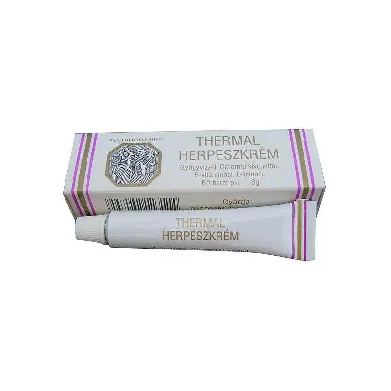 Thermál herpeszkrém - 6g Thermál herpeszkrém - 6g