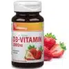 Vitaking D3-vitamin 2000NE epres ízű szopogató tabletta - 90db
