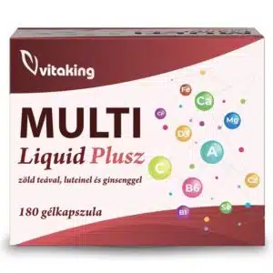 Vitaking Multi Liquid Plusz vitamin gélkapszula - 180db