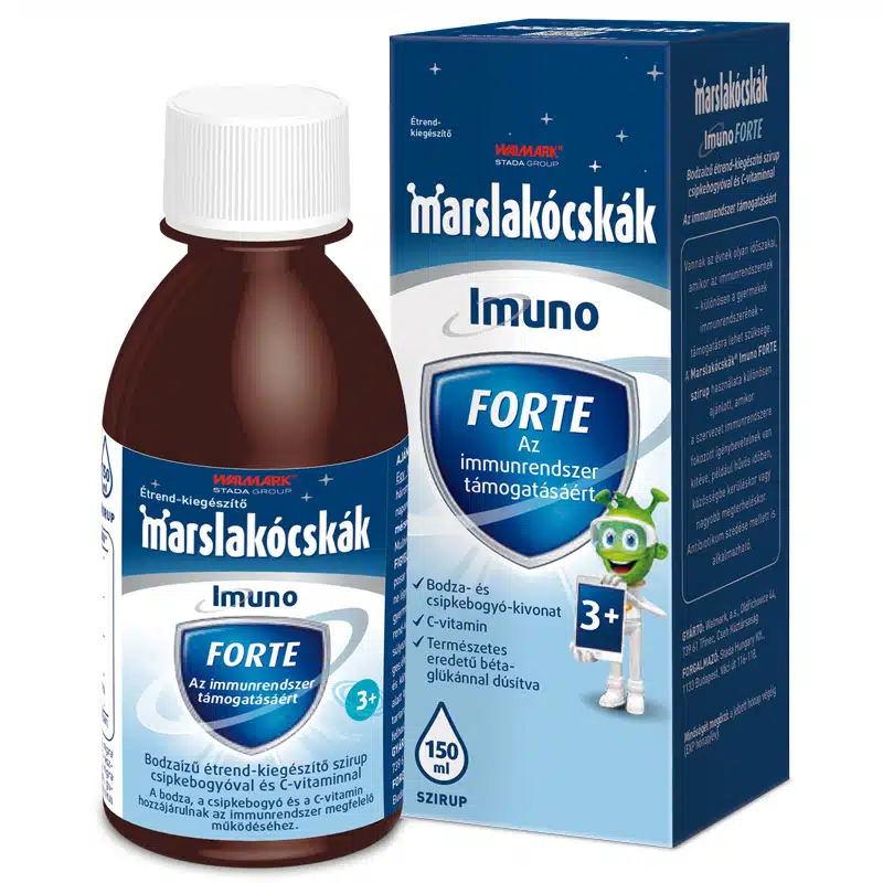 Walmark Marslakócskák Immuno Forte bodza szirup - 150ml Walmark Marslakócskák Immuno Forte bodza szirup - 150ml