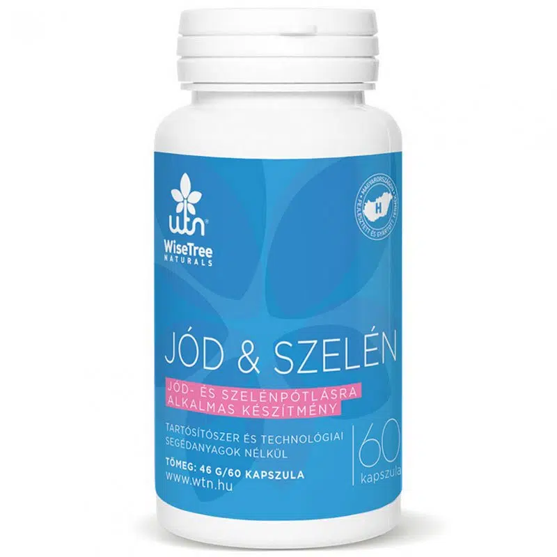 WTN jód és szelén komplex kapszula - 60db WTN jód és szelén komplex kapszula - 60db