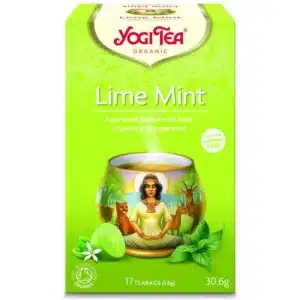 Yogi Bio lime menta tea - 17 filter/doboz