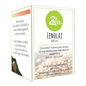 Zafir Lenmagolaj kapszula - 60db