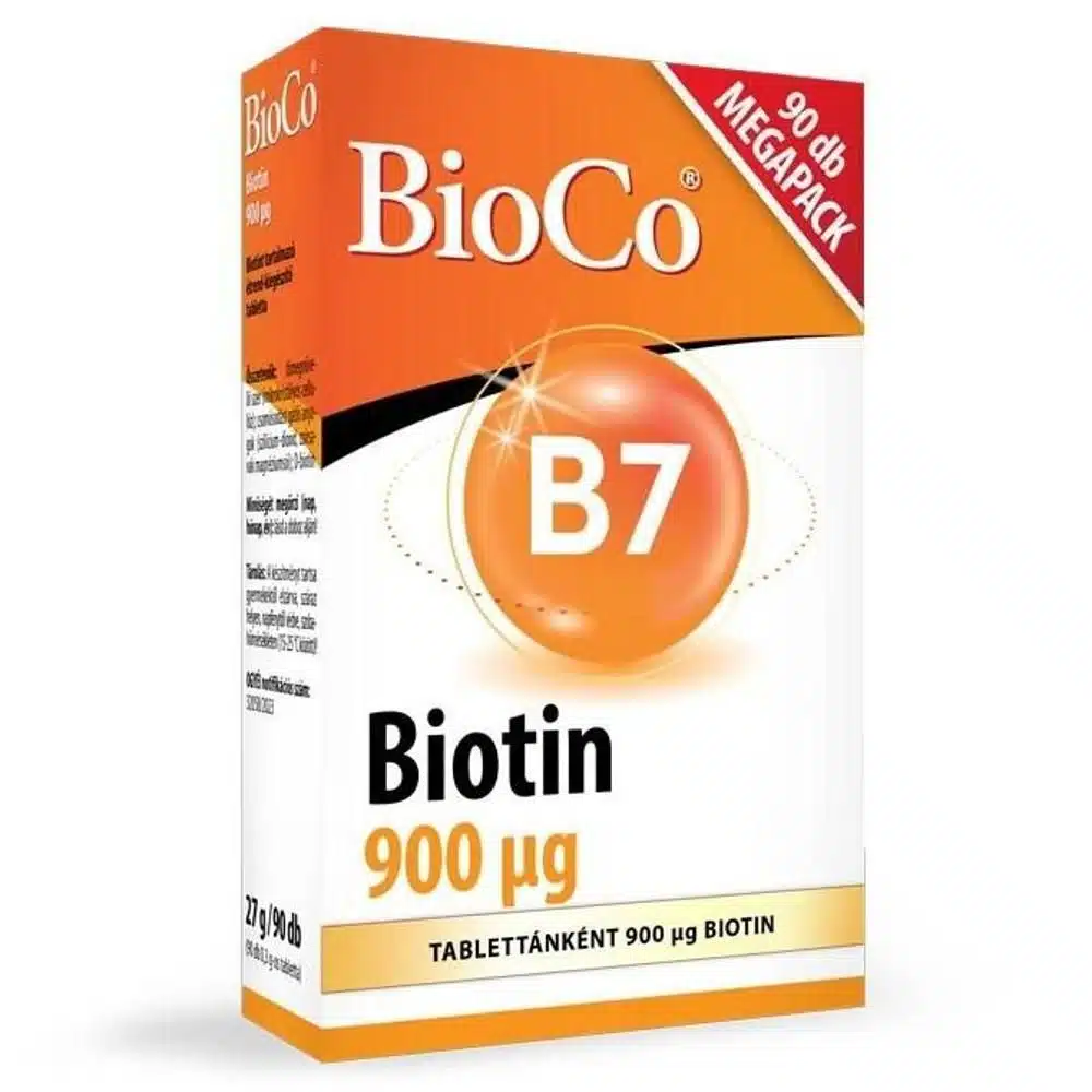 BioCo Biotin 900μg tabletta - 90db BioCo Biotin 900μg tabletta - 90db