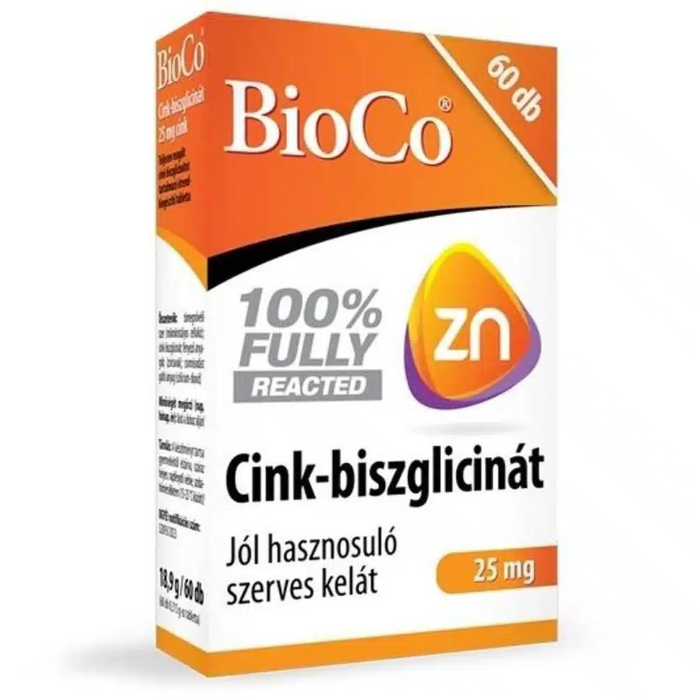 BioCo Cink-biszglicinát tabletta - 60db BioCo Cink-biszglicinát tabletta - 60db