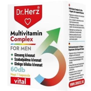 Dr. Herz Multivitamin férfiaknak kapszula - 60db