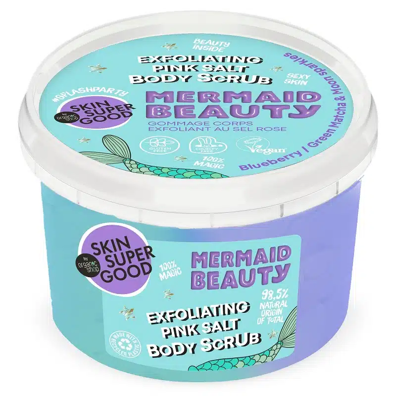 Skin Super Good Hámlasztó Mermaid Beauty testradír - 250ml Skin Super Good Hámlasztó Mermaid Beauty testradír - 250ml