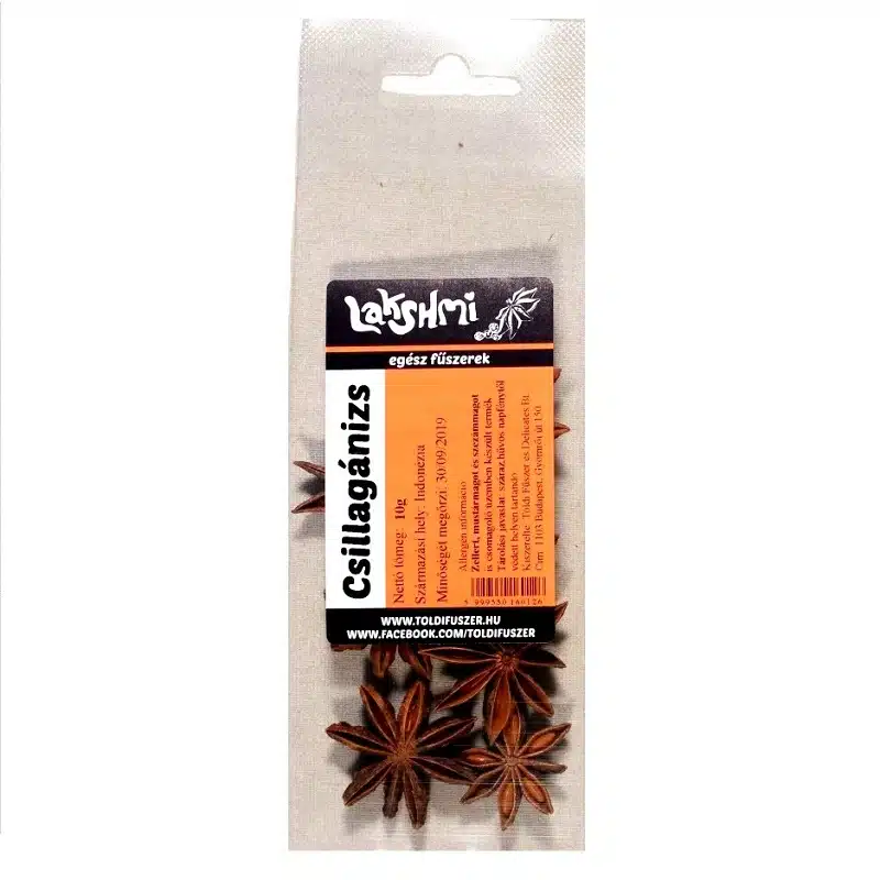 Lakshmy Csillagánizs egész - 10g Lakshmy Csillagánizs egész - 10g