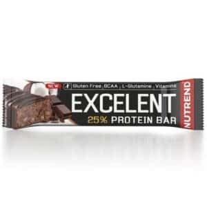 Nutrend Excelent 25% csoki-kókusz ízű fehérje szelet - 85g