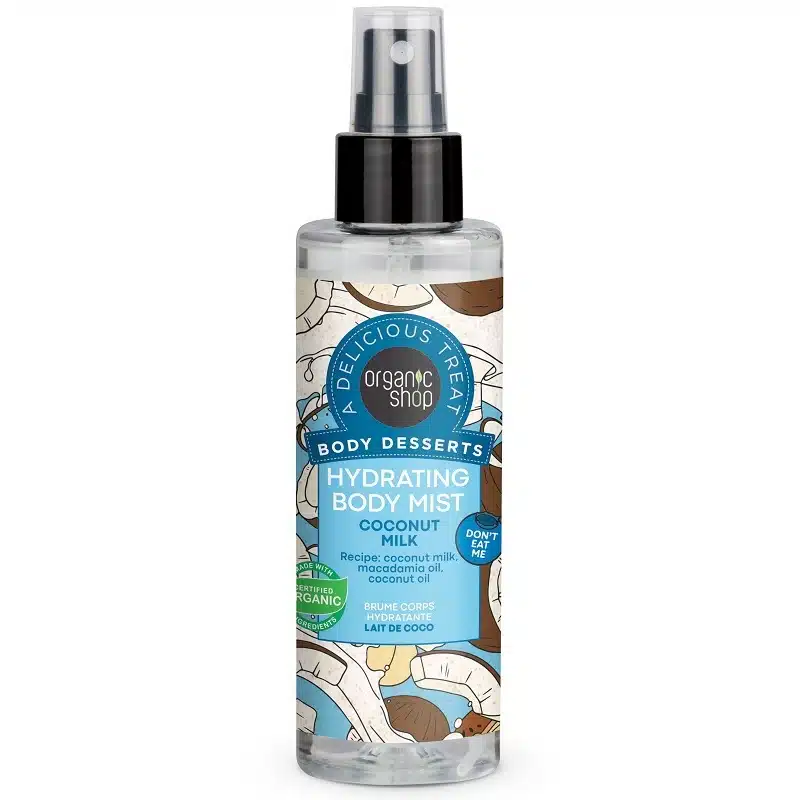 Organic Shop Kókuszvizes hidratáló testpermet - 200ml Organic Shop Kókuszvizes hidratáló testpermet - 200ml