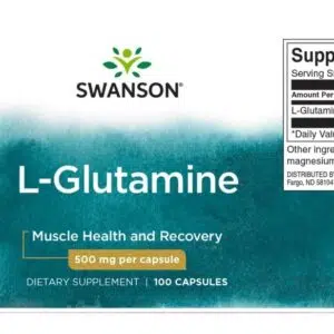 Swanson L-Glutamin kapszula - 100
