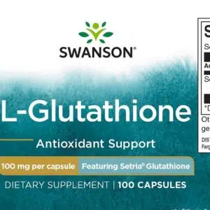 Swanson L-Glutation kapszula - 100 Swanson L-Glutation kapszula - 100