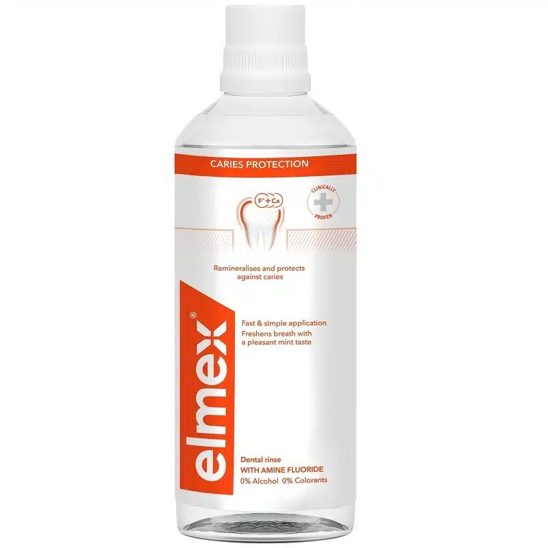 Elmex Fogszuvasodás elleni szájvíz - 400ml Elmex Fogszuvasodás elleni szájvíz - 400ml