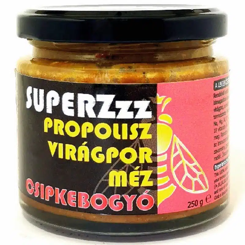 Mézzz SUPERZzz Csipkés - mézkészítmény - 250g Mézzz SUPERZzz Csipkés - mézkészítmény - 250g